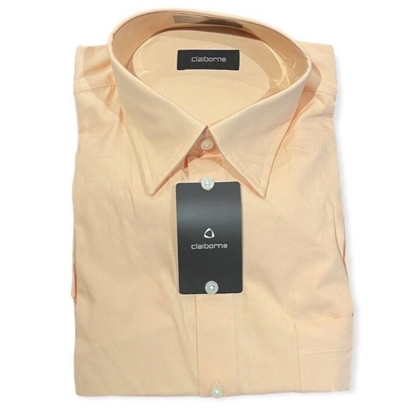 Nwt Claiborne Cotton Button Down Dress 